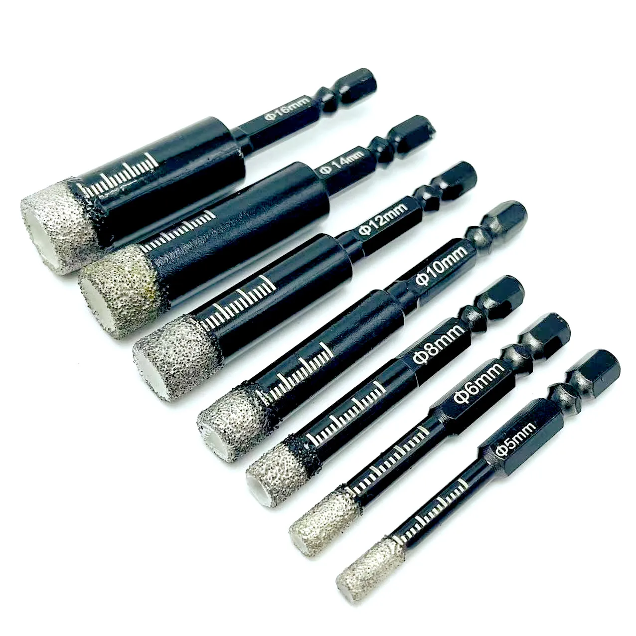 

Сверло для сухой керамической плитки с шестигранным хвостовиком, 5-16 мм