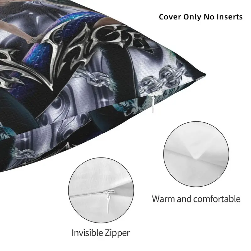 Kpop A-Aespas Girls Karina Winter Жизель ниннинг квадратная Подушка Чехол декоративная 3D