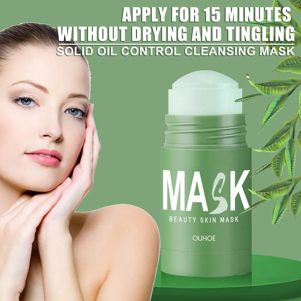 

Green Tea Clay Cleansing Facial Deep Purifying Blackhead Acne Remover Acne Deep Deep Clean Shrink Pores Blackhead Acn