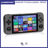 RG552 Anbernic Retro Video Game Console Dual Systems Android Linux Pocket Game Player Built in 64G 4000+ Games 1