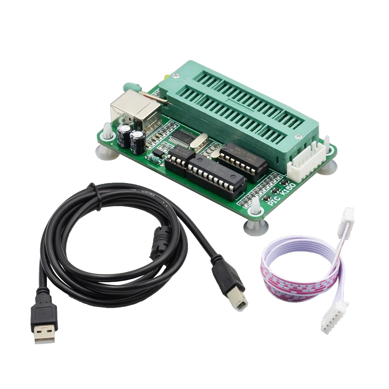

Программатор PIC K150 ICSP, автоматическое программирование USB, разработка микроконтроллера + USB ICSP кабель