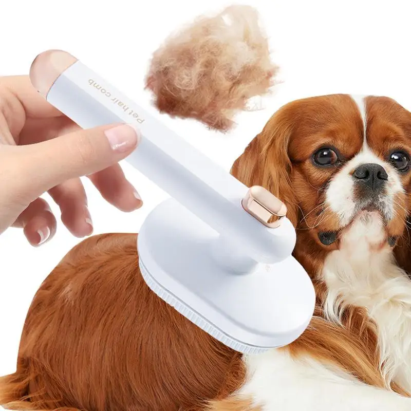 

Rotating Pet Brush 90 Rotatable One-click Cleaning Pet Cleaning Brush Cat Brushes For Indoor Cats Brush For Long Or Short Haired