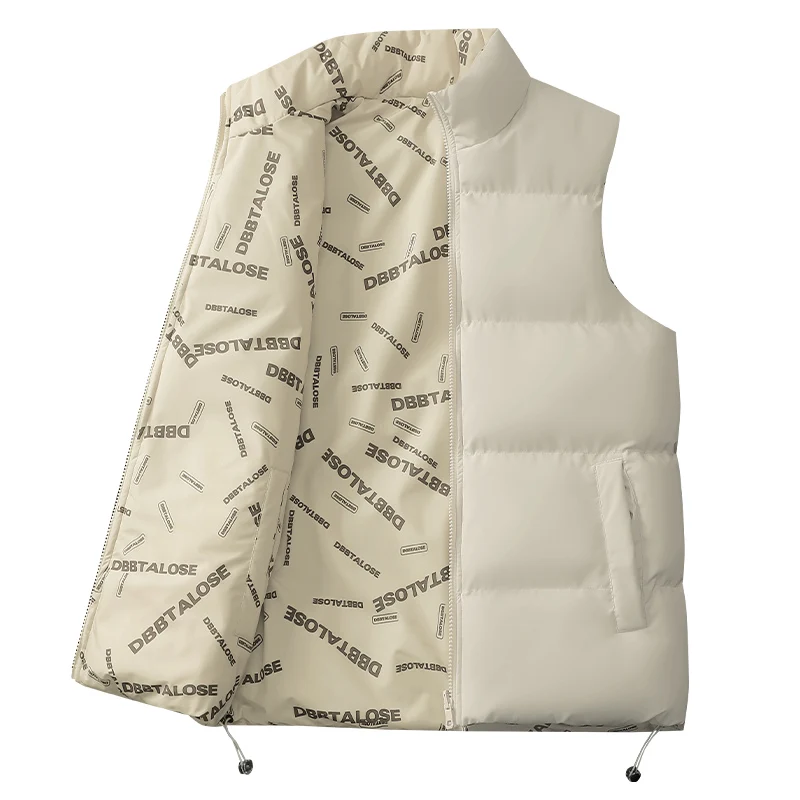 Hommes et femmes жилет в хлопок épais coupe - vent caraco debout ur chaudû taille mode automne hiver nouveau