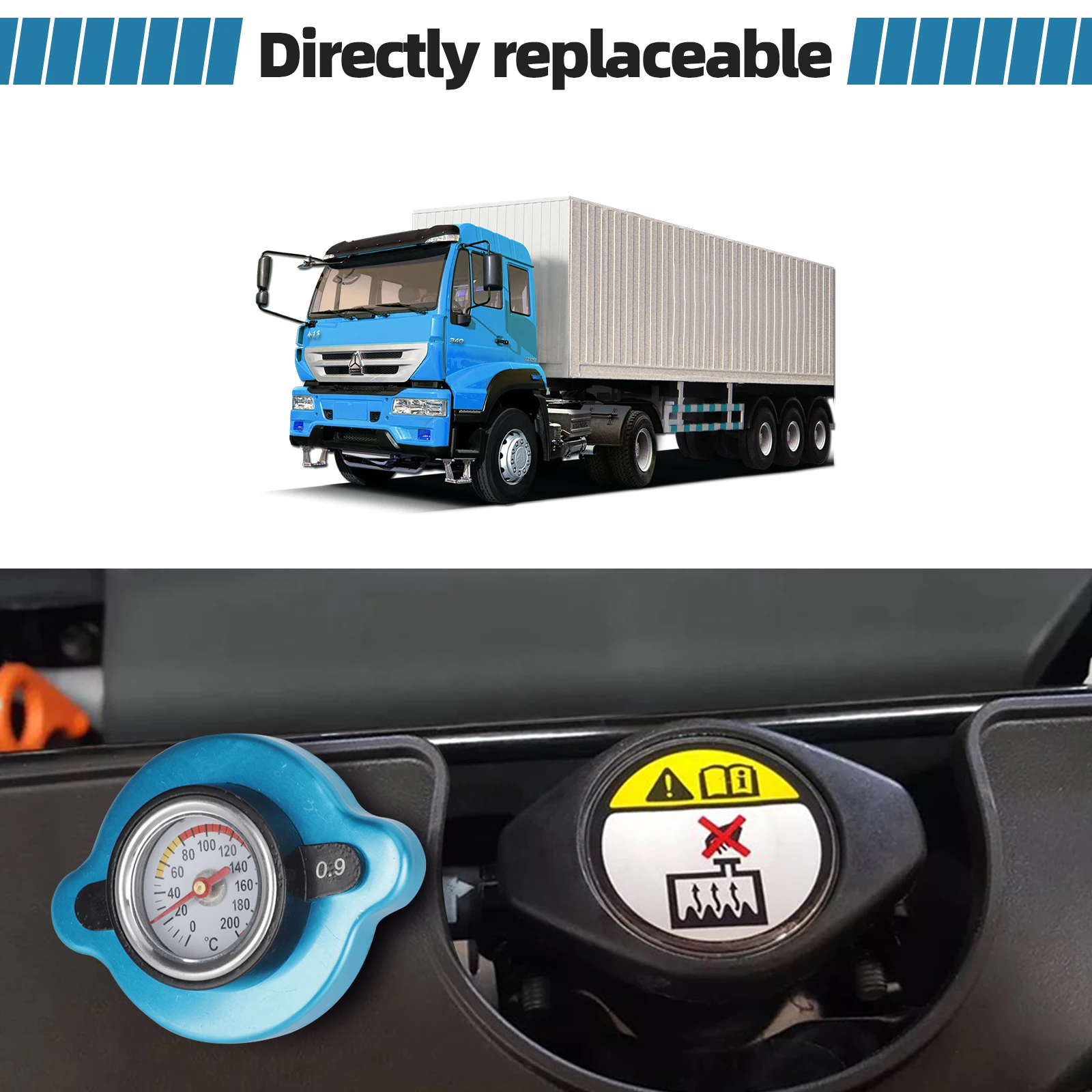 Универсальный термостатический колпачок радиатора для резервуара воды