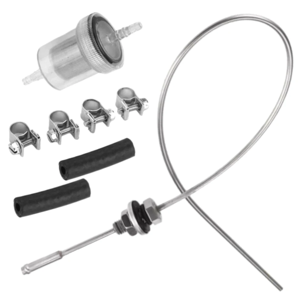 Fit For Eberspacher Webasto Heating System Auto Fuel Tank Stand pipe Kit Straight Pick-Up Tube Filler Hose Clips