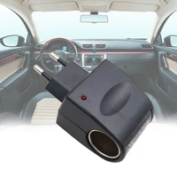 black car cigarette lighter power ac 220v to dc 12v black adapter converter mini automobile accessories