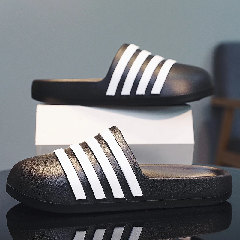 

Summer Men Slippers EVA Soft Comfortable Indoor Home Slides Bathroom Shoes Male Outdoor Sandals Beach Clogs Casual Flip Flops