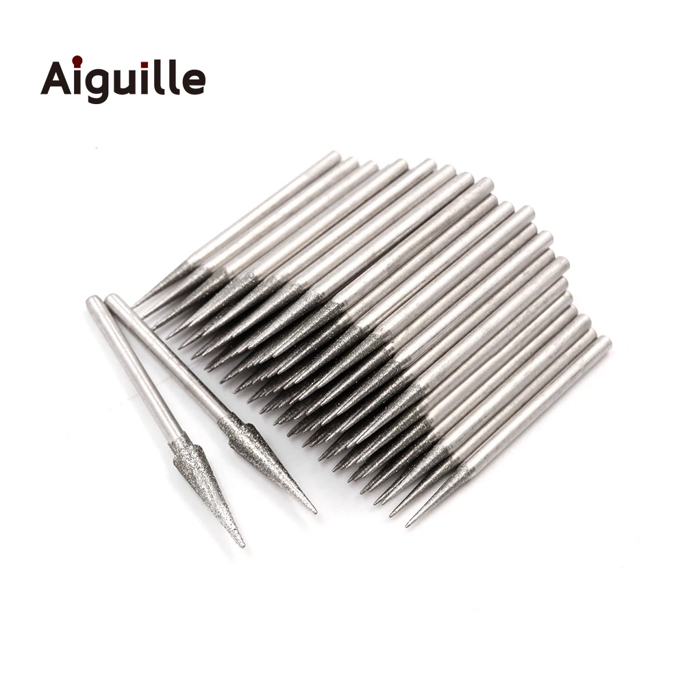 

Алмазные фрезы 0.5-4 мм, хвостовик 2,35 мм, 100 шт.