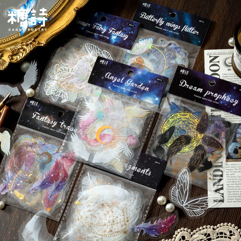 

30 шт./лот, милые наклейки для скрапбукинга, фантастическое время, товары для скрапбукинга, дневник, планировщик, декоративное ремесло, канце...