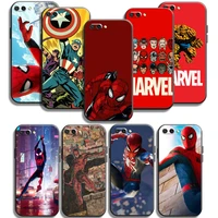 spiderman marvel phone cases for huawei honor p30 p40 pro p30 pro honor 8x v9 10i 10x lite 9a coque carcasa funda back cover