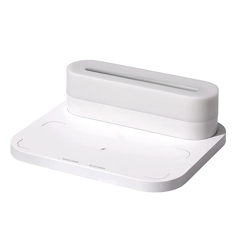 

Magnetic Desk Lamp with Wireless Charging Bedside Lamp with USB Charging Port 15W Reading Light for Desk Accessories