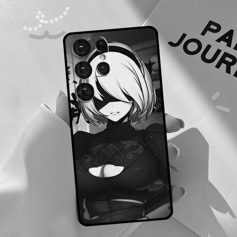 Чехол NieR Automata 2B для Samsung Galaxy S21 S22 Ultra Note 20 S20 FE S8 S9 S10 10 Plus чехол телефона |