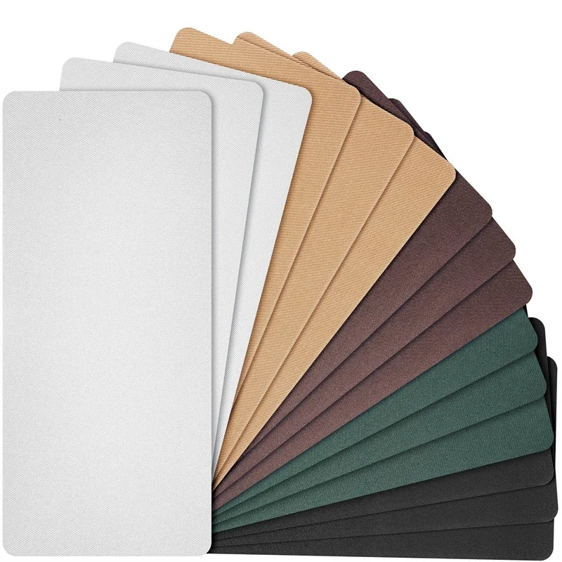 -on Mending Fabric 4.92 X 11 Inch Iron On Clothes Patches Iron On Repair Kit For Mending Pants Pockets Holes