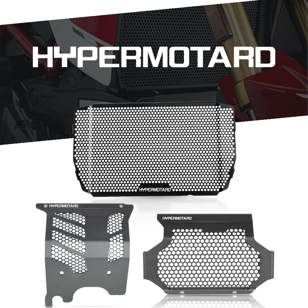 

Motorcycle Radiator Guard Protector Grille Grill Cover For Ducati Hypermotard 939 950 SP Hyperstrada 939 2019 2020 2021 2022
