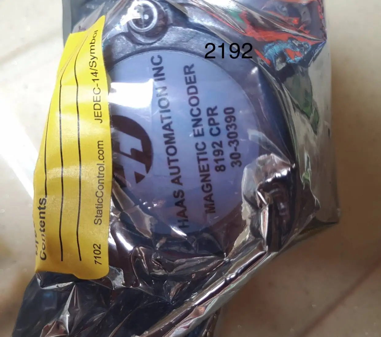 

Для HAAS Шпиндельный кодировщик 8192 мгновенно