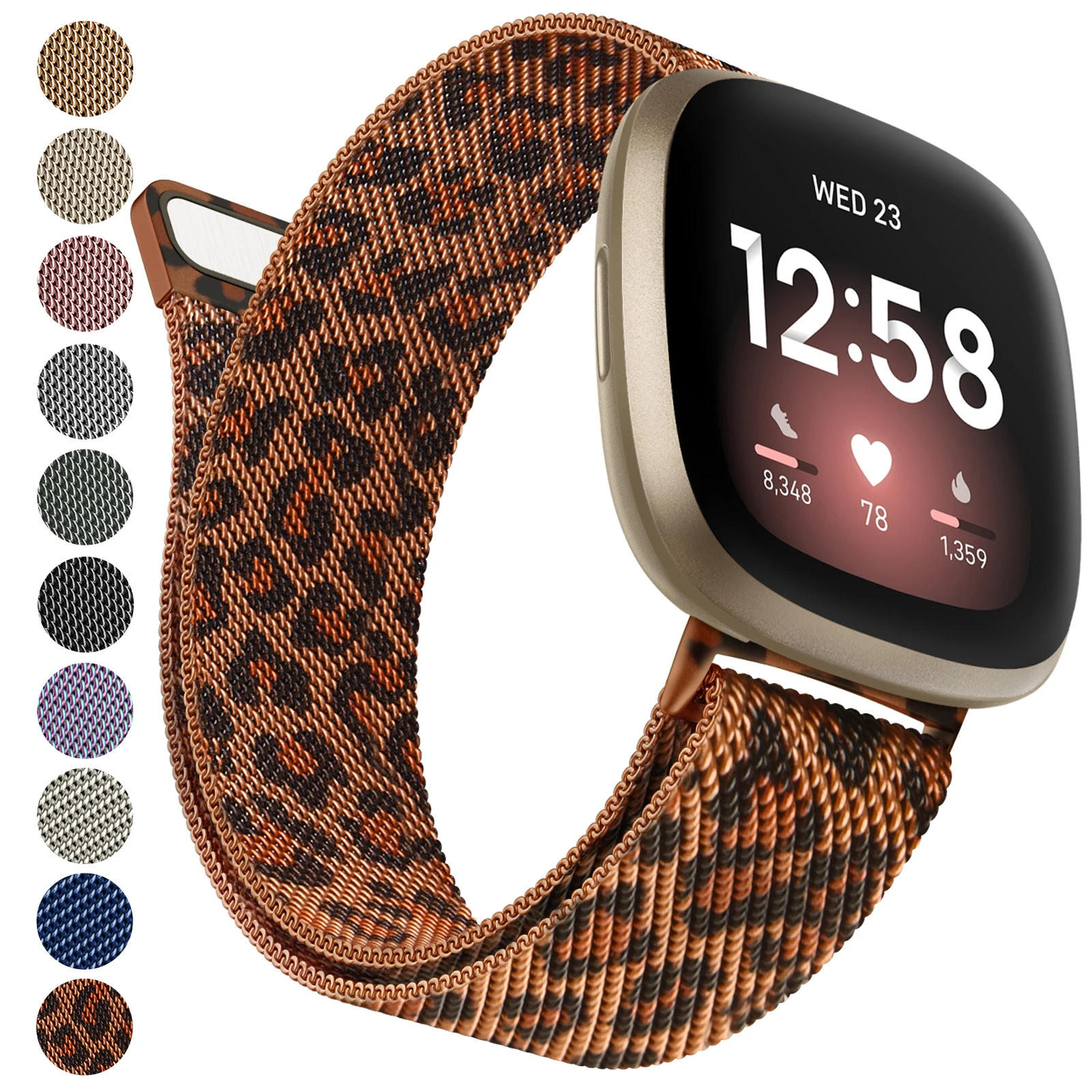 Умный Магнитный ремешок для Fitbit Versa 3/sense Band часов Браслет Sense Correa аксессуары умных