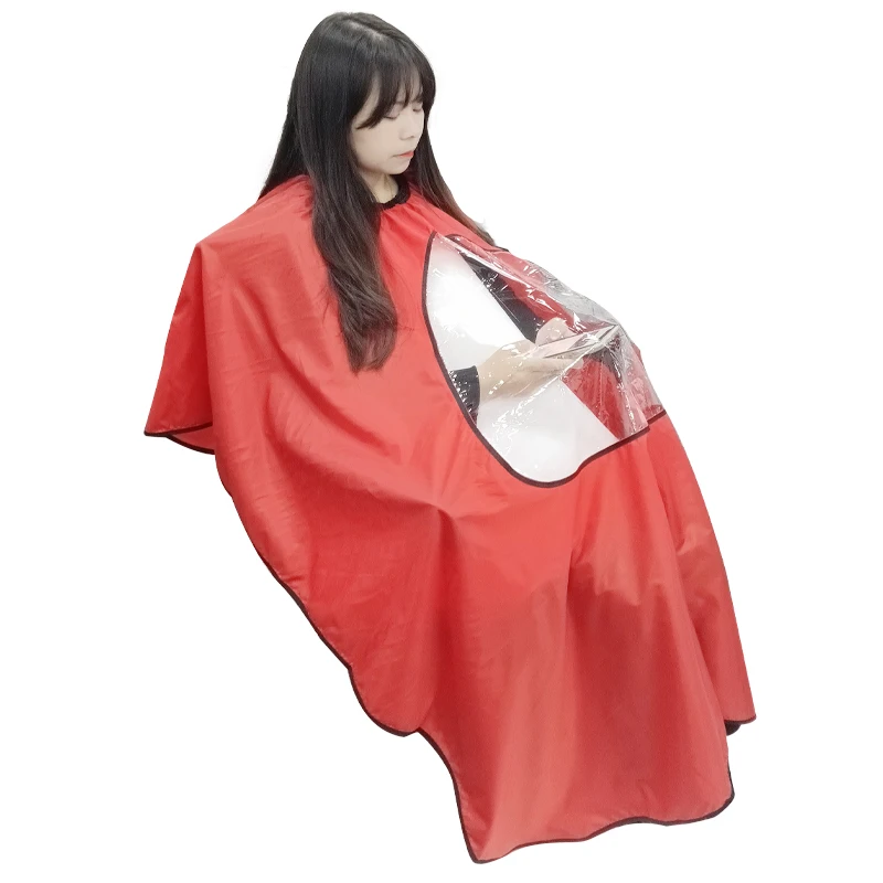 

Haircut Cutting Hair Waterproof Cloth Haircut Salon Barber Cutting Cape Hairdressing Apron Shave Cape