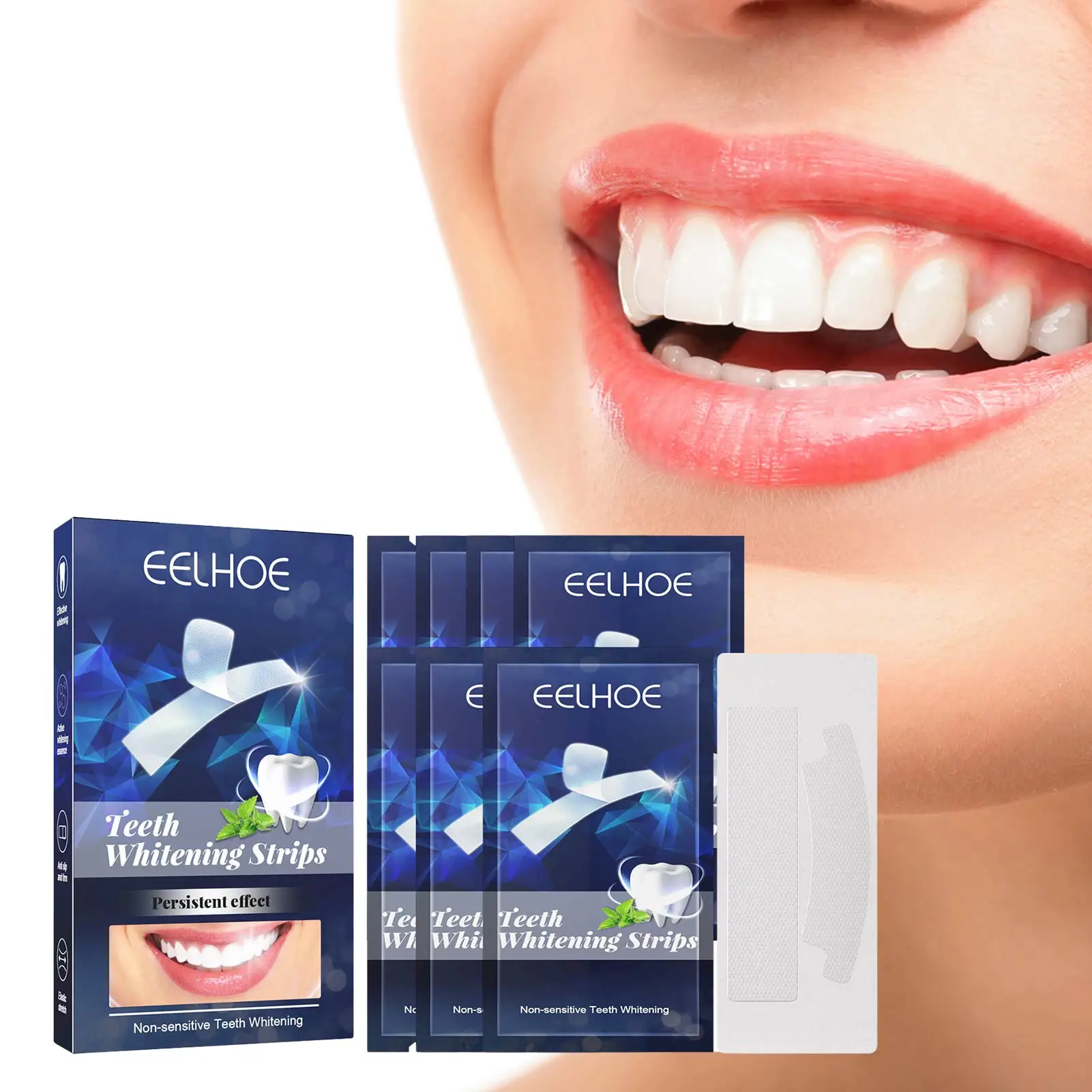 

Полоски для профессионального отбеливания зубов White Teeth, 30 минут