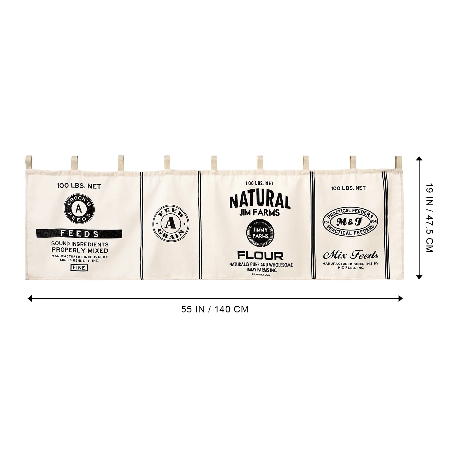 Занавеска Черно-белые шторы Офисная штора для окон Кухня Короткие подзоры