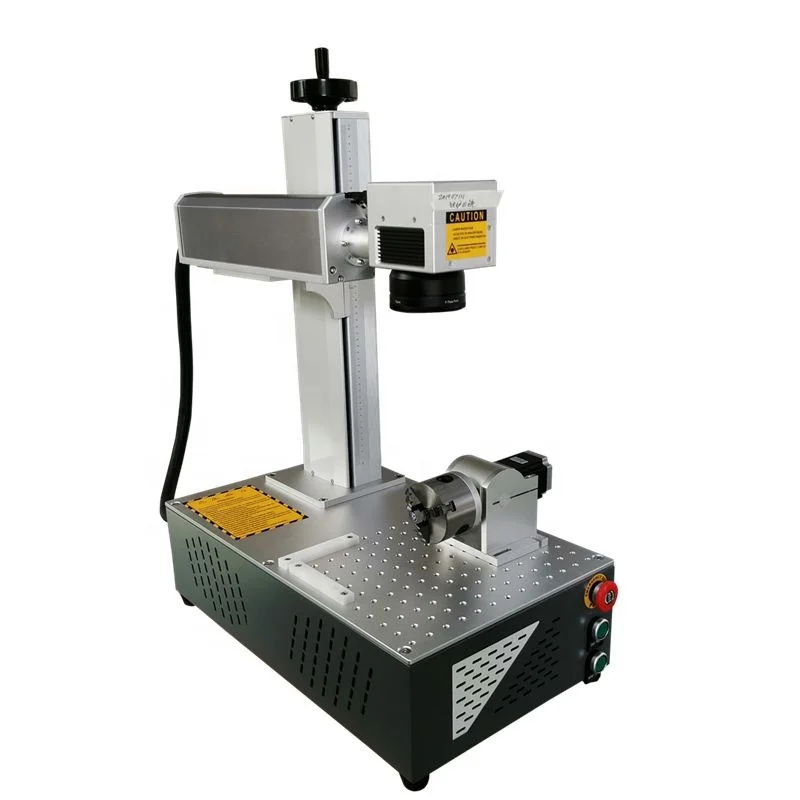 

30 watt mopa fiber laser marking machine metal laser engraving colorful for all kinds of metal 200*200mm