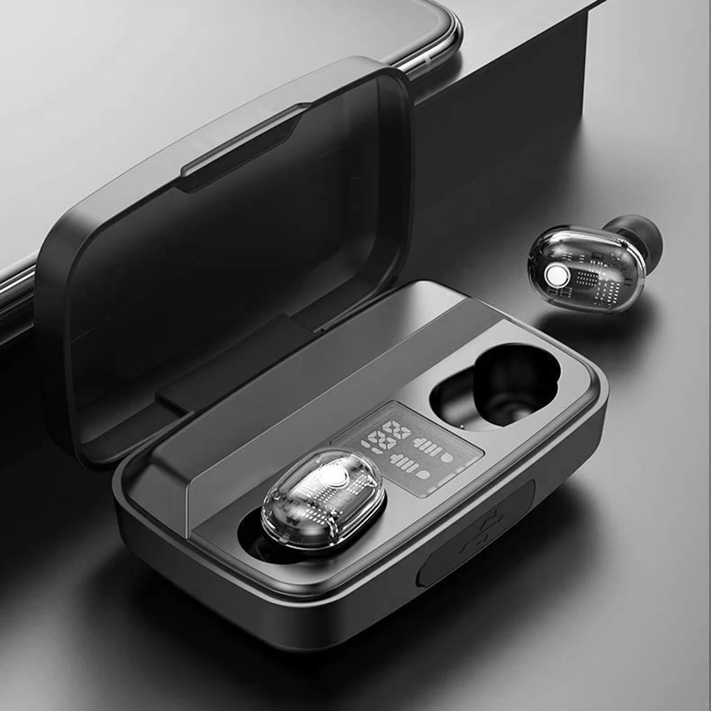

Оригинальные Беспроводные стереонаушники Bluetooth, Hi-Fi наушники, гарнитура для звонков с зарядным чехлом