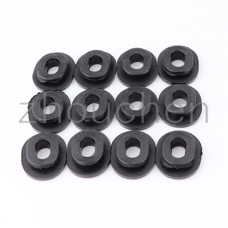 

12pcs Rubber Side Cover Grommets Motorcycle Fairings Set for Honda CB100 CL XL 100 CG125 CB125S CB125T CB TL 125 CD125