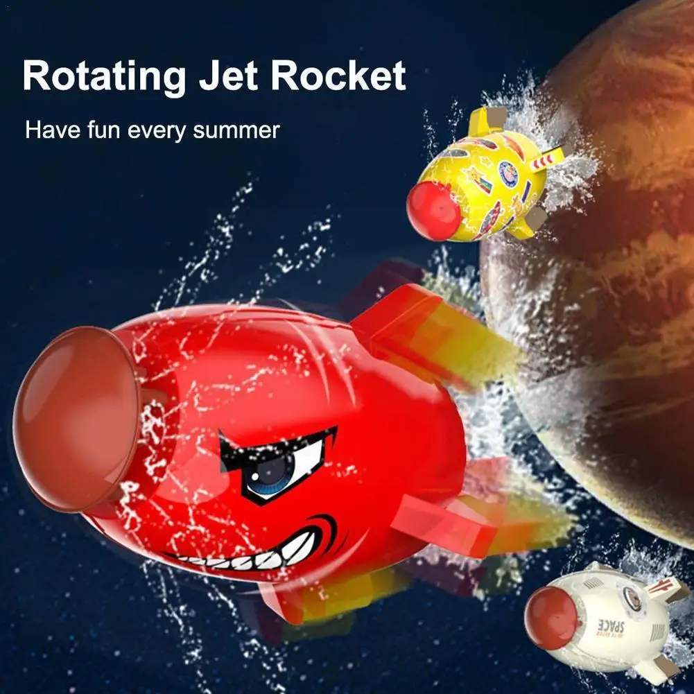 

Rocket Launcher Outdoor Water Toy Splash Rocket Water Pressure Lift Sprinkler For Kids Girls Boys Holiday Birthday Gift Age C9s8