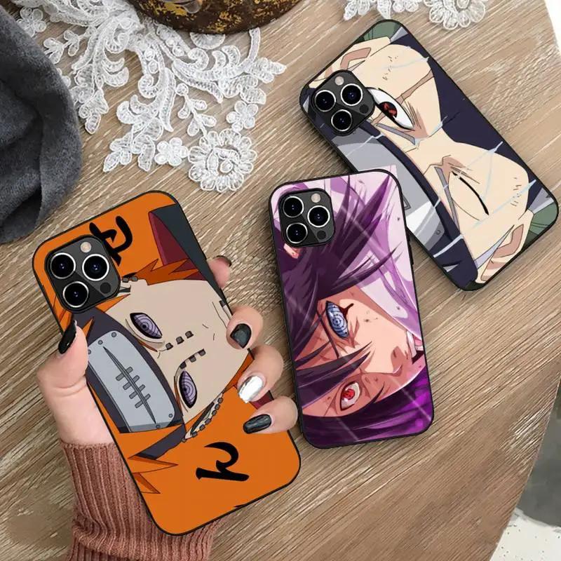 Чехол для телефона Naruto Uchiha Sasuke Itachi Akatsuki силиконовый мягкий чехол iphone 13 12 11 Pro Mini XS