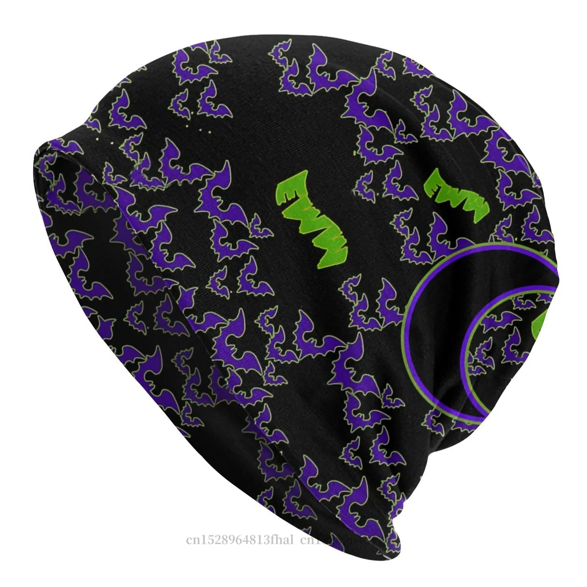 

Bonnet Hats Gothic Men Women's Thin Hat Spooky Moon Autumn Spring Warm Cap Street Skullies Beanies Caps