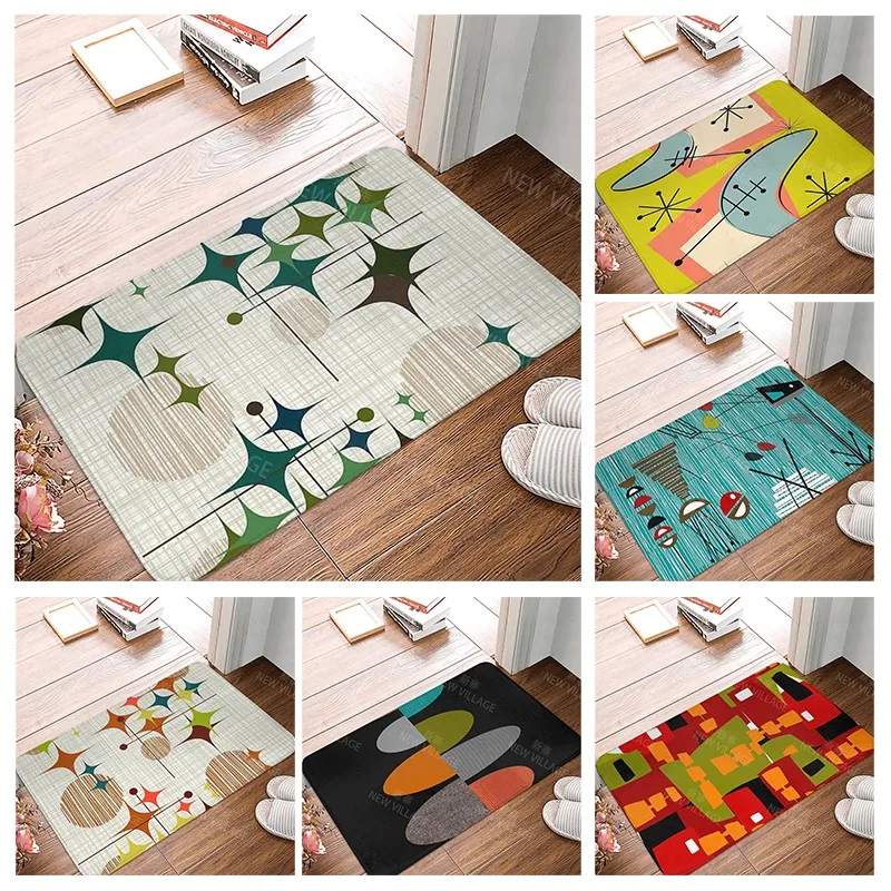 

Anti-slip Bath Mat Bathroom Small Rug Shower Mat Home Decor Door Mat Kitchen Mat Bedroom Entrance Room Mats Floor Carpet vintage