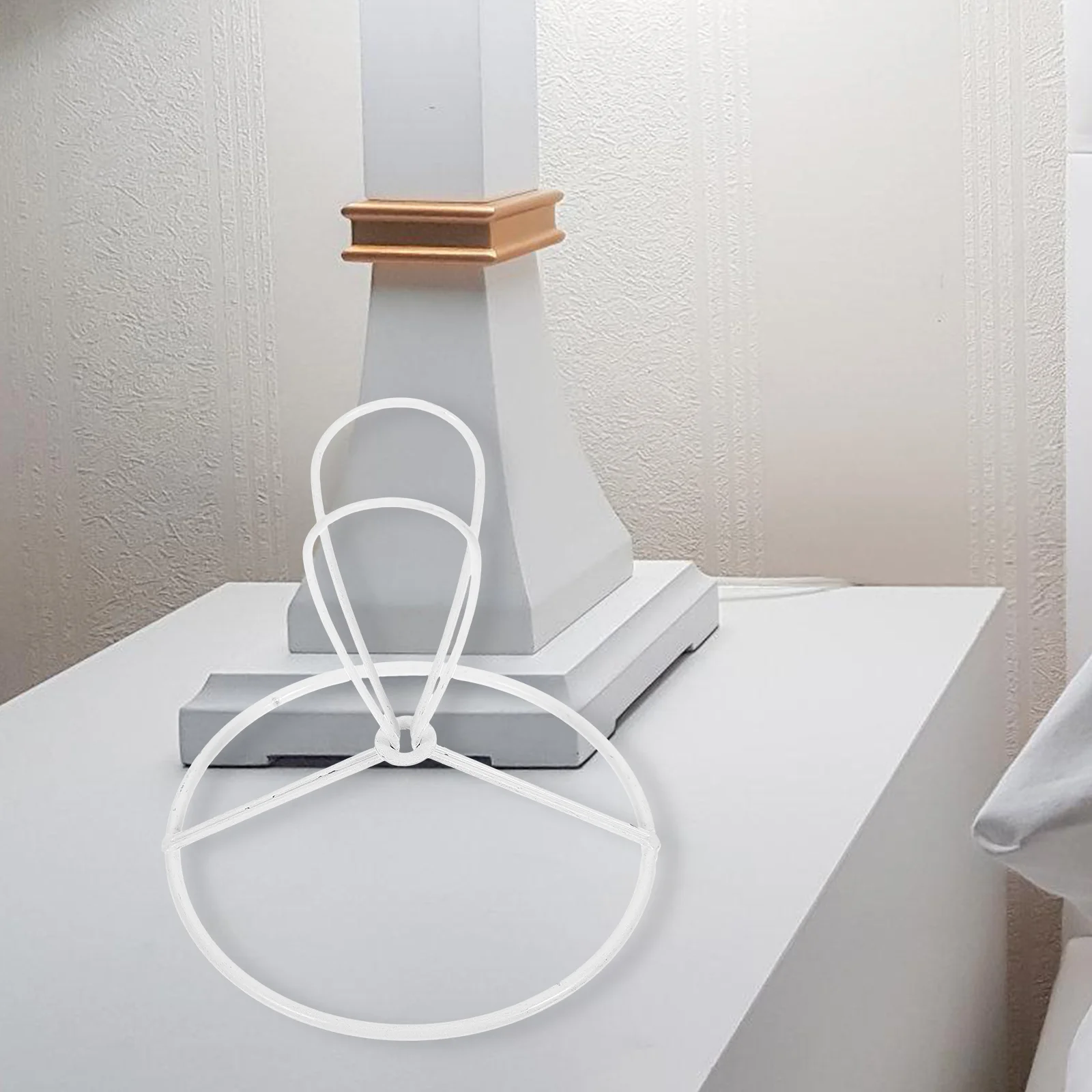 3 шт. зажим на рамке абажура круглый держатель лампочки лампы абажур рамка