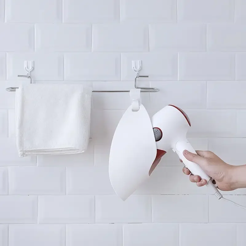 

1pc Bathroom Hair Dryer Storage Rack, Creative Hanging Rack, Hair Dryer Storage Rack, 3.54*7.67in