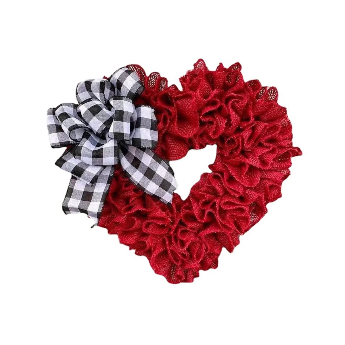 

Венки для входной двери в форме сердца, 16 дюймов