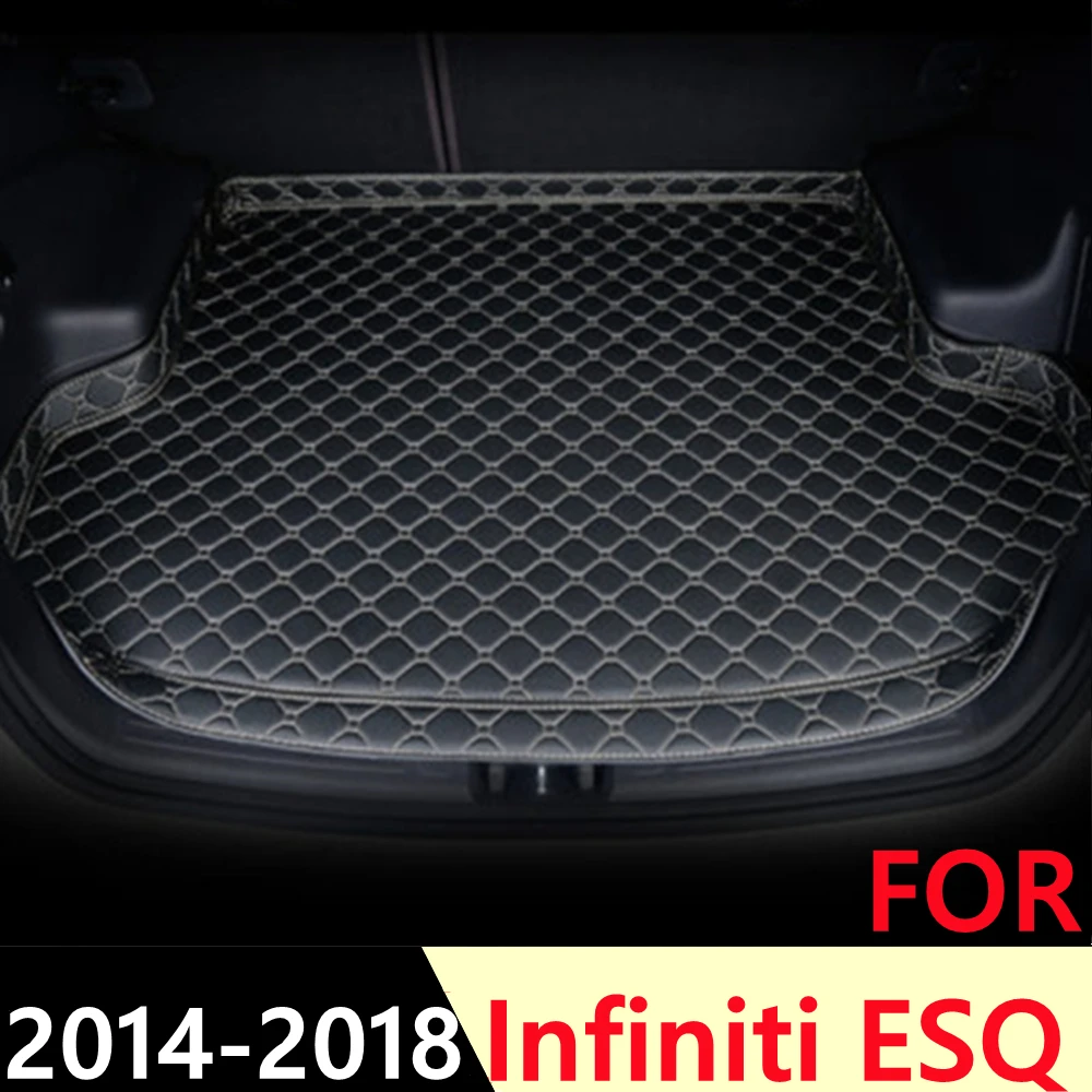 

Car Trunk Mat For Infiniti ESQ 2014 2015-2018 High Side Waterproof Rear Cargo Cover Carpet Pad AUTO Tail Accessories Boot Liner