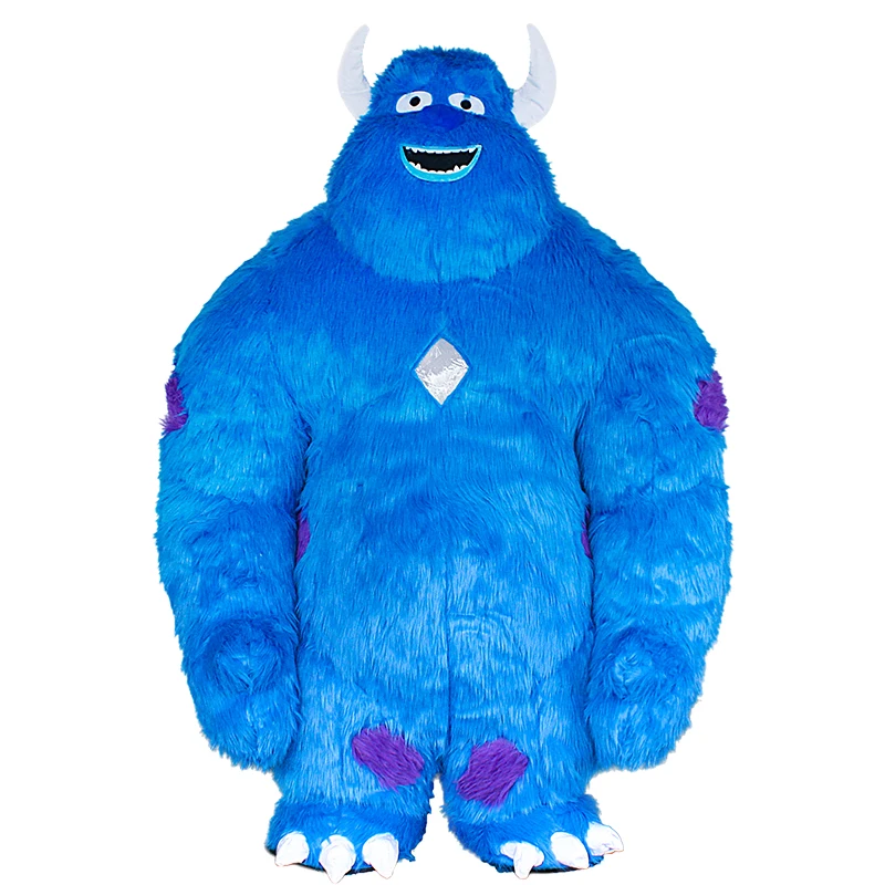 

Inflatable Blue Monster Costumes Adult Halloween Cosplay Costumes Blow Up Role Play Disfraz Fancy Party Dres for Adult Kid