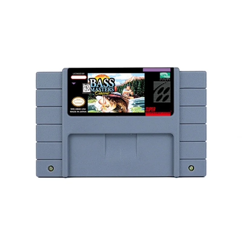 

Классическая экшн-игра Bass Masters для SNES 16 бит