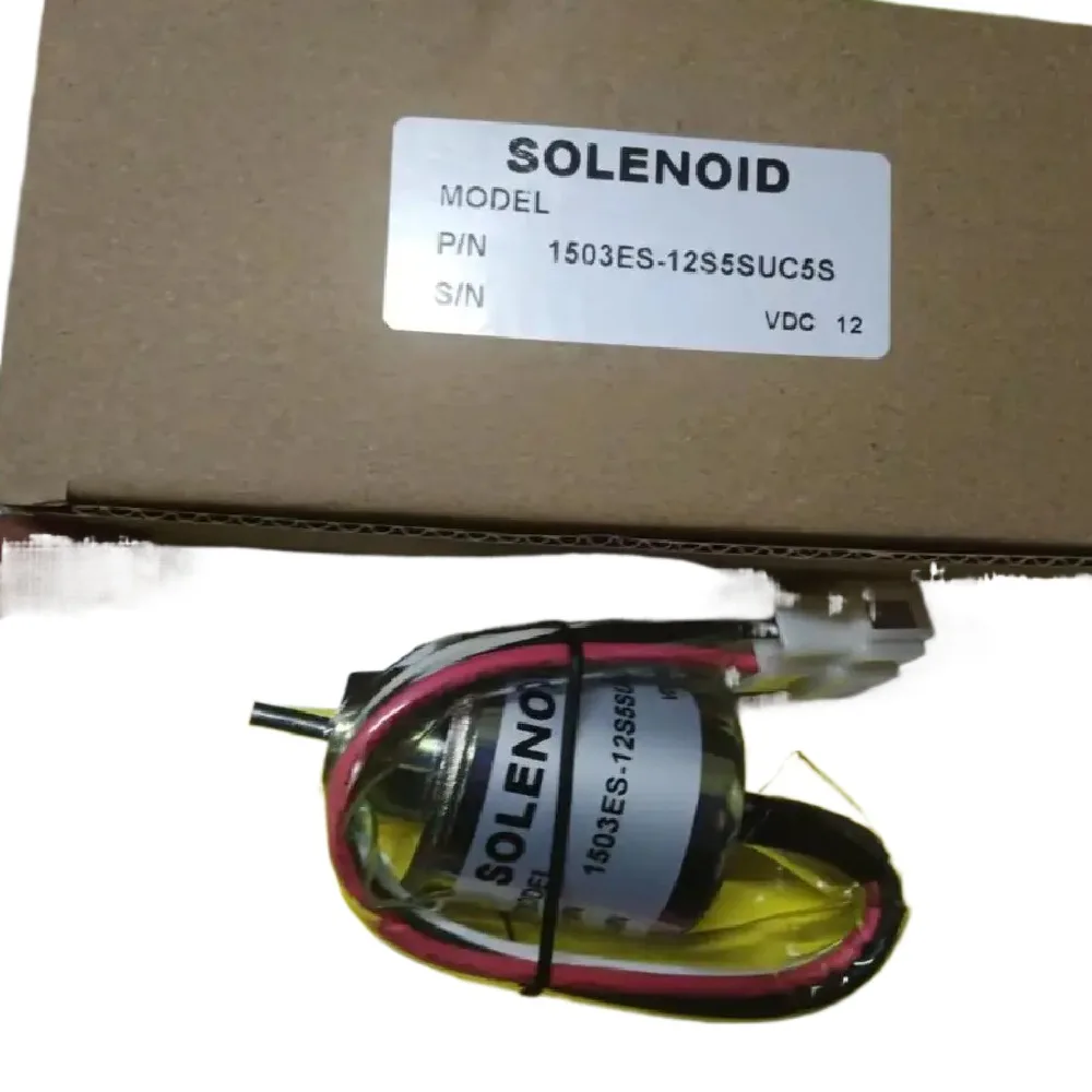 Детали двигателя для Fit Yanmar 12 В фотоэлемент клапан 1503ES ‑ 12S5SUC5S стопорный