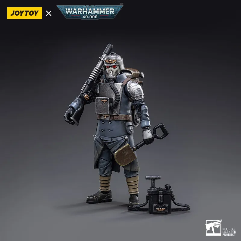 Фото Оригинальная коллекционная модель JOYTOY Death Korps Of Krieg Veteran Squad 1/18, подвижная фигурка для взрослых коллекционеров №2