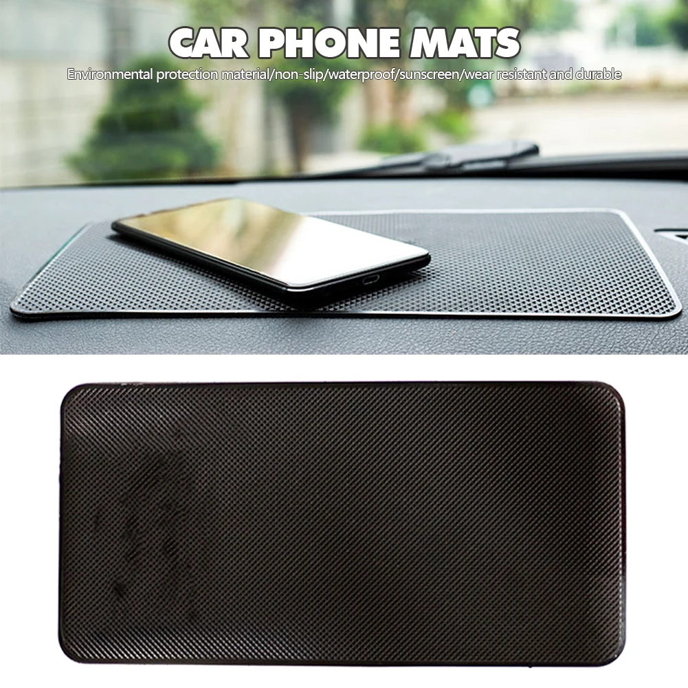

40x20cm Car Dashboard Sticky Anti-Slip Silica Gel Mat Heat-resistant Storage Non-Slip Super Sticky Adhesive Pad For Phone Key