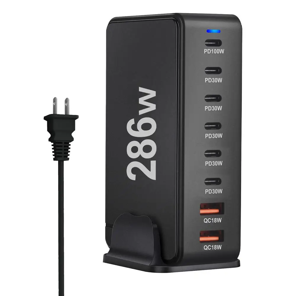 Зарядное устройство 286 Вт в американском/британском стиле новинка настольный