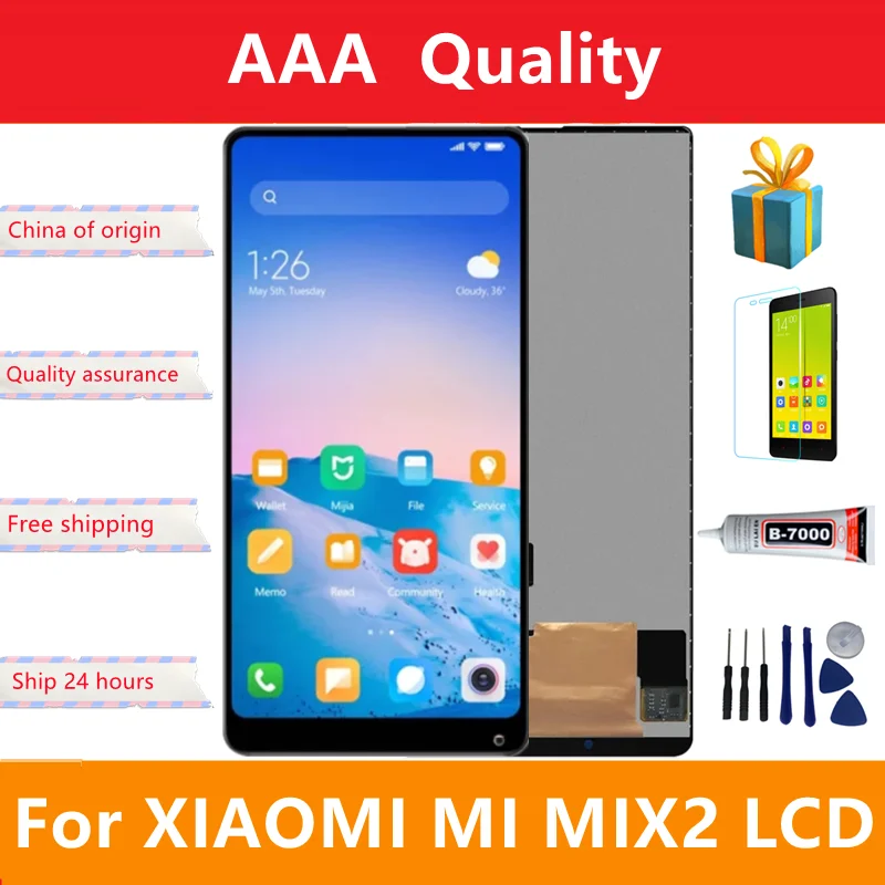 

5.99"; Original LCD Display For Xiaomi Mi Mix 2 2s Mix2 Mix2s Touch Screen Digitizer Assembly Replacement For Xiaomi MiMix2