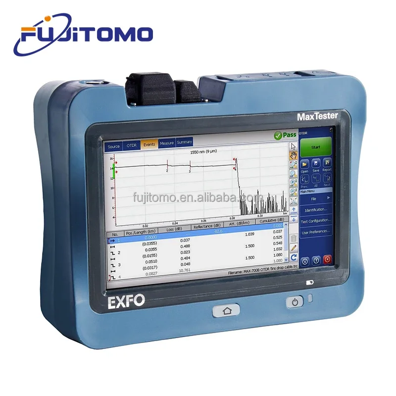 Лучшая цена715D OTDR MAX 715B 720C 730C Волоконно-оптический с IOLM SM1 SM2 1310 1550 1625 1650 нм MaxTester 715D