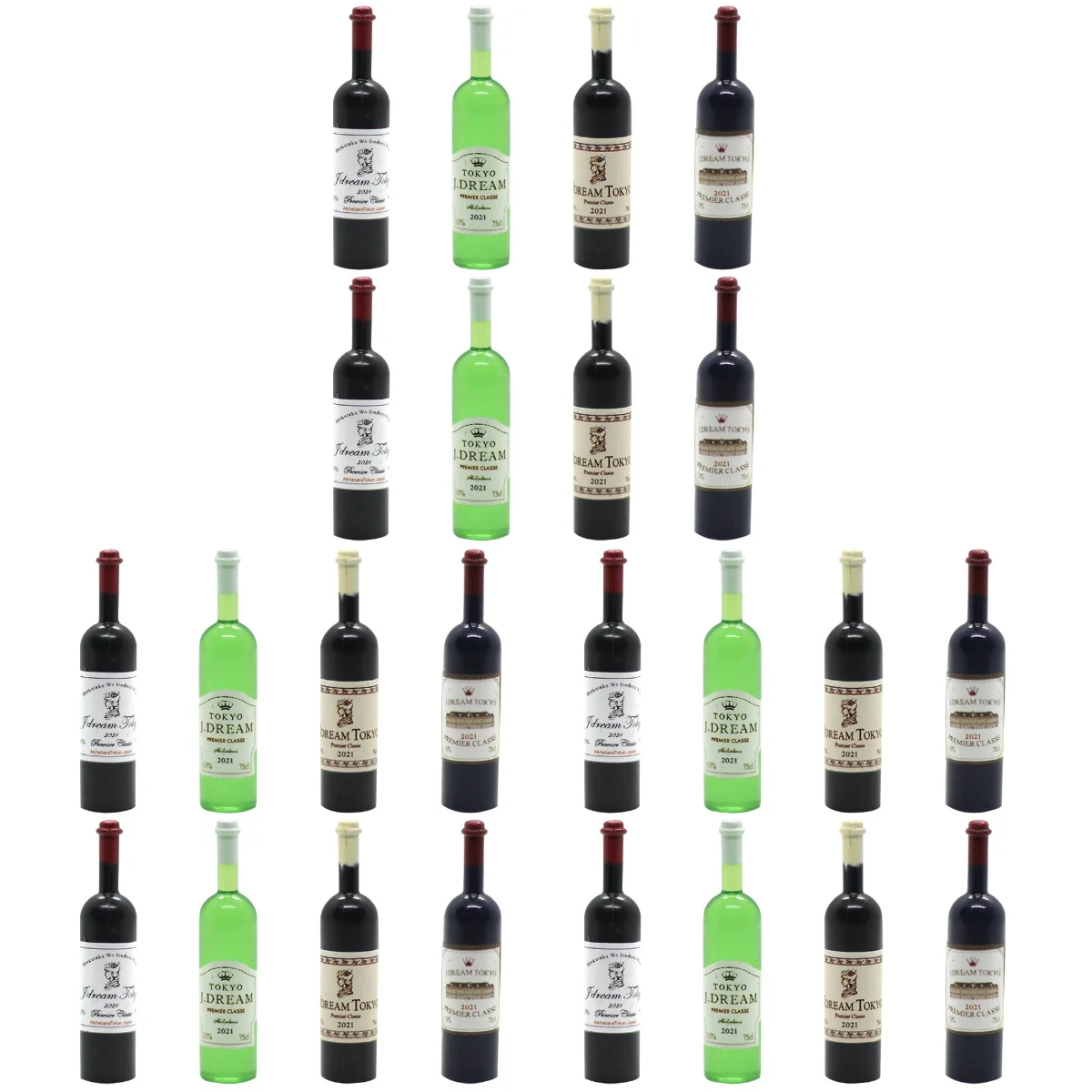 

Mini Housebottle Miniature Ornaments Kit Accessories Models Bottles Model Decorations Adornments Scene Adorns Decorative Small