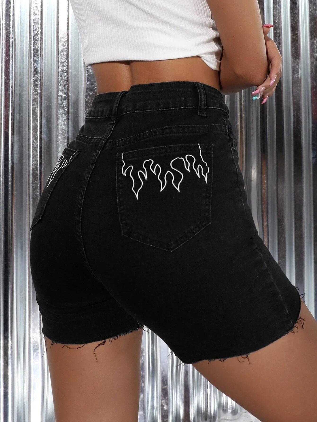 

Женские летние шорты 2022 длинные с высокой талией женские свободные белые классические офисные широкие шорты до колен черные яркие