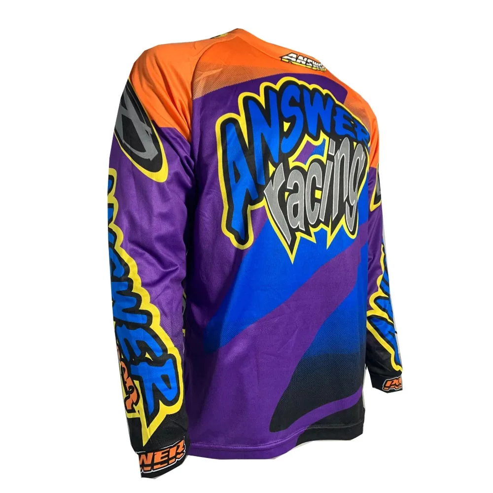 Men's cycling clothing MTB jersey moto team DH enduro motocross jersey Off Road Mountain Bike downhill Jersey MX BMX t-shirt