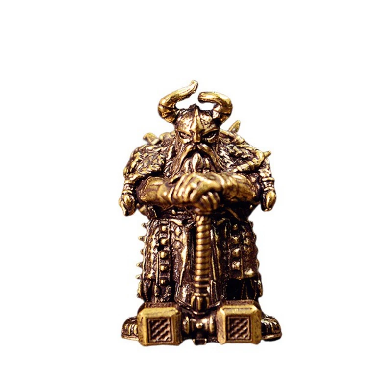 Миниатюрная медная скульптура молота северного божества кирон гиллен порочные божества том 2 фандемониум