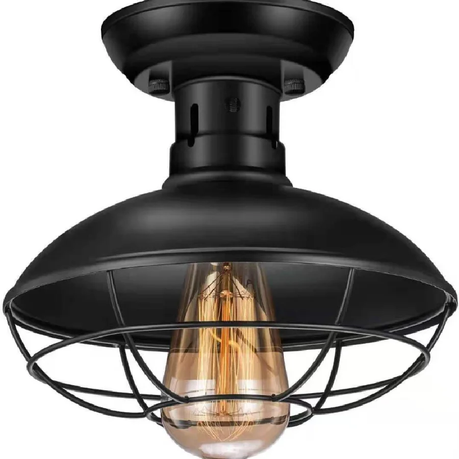 

Потолочный ретро-светильник в стиле лофт, уличная Люстра для спальни, кухни, гостиной, коридора, балкона, комнатное освещение