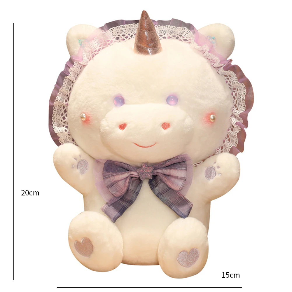 

1PC 23cm Sweet Kawaii Unicorn Plush Toys Soft Animal Stuffed Dolls Lovely Unicorn Pillow for Children Girlfriend Birthday Gifts