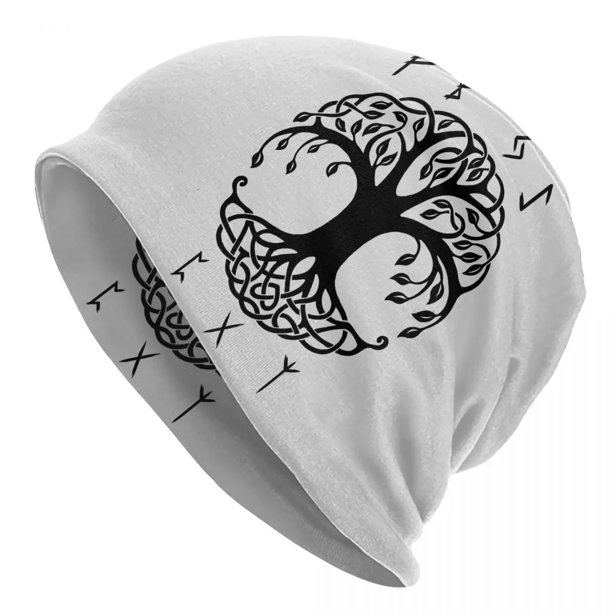 Yggdrasil Tree Of Life Adult Men's Women's Knit Hat Keep warm winter knitted hat