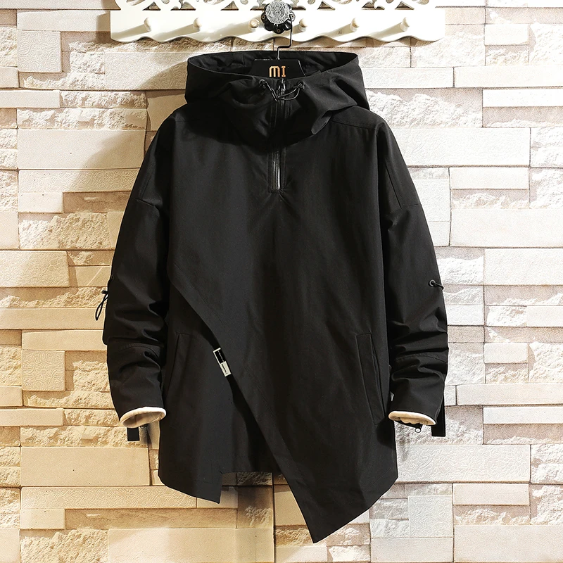 

2022 Spring and Autumn Bomber Jacket Men Zipper Casual Hooded Windbreaker Fashion Male Outwear Ptachwork High Quality Size 7XL